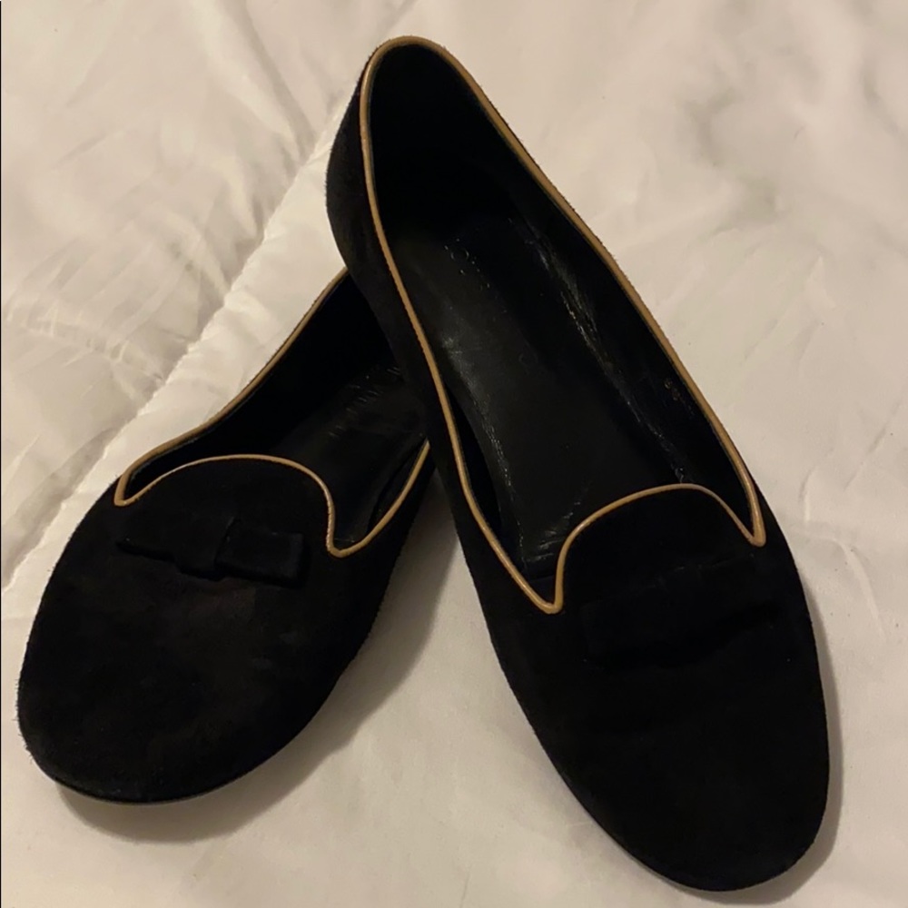 Louis Vuitton ballerina flats Suede leather trim